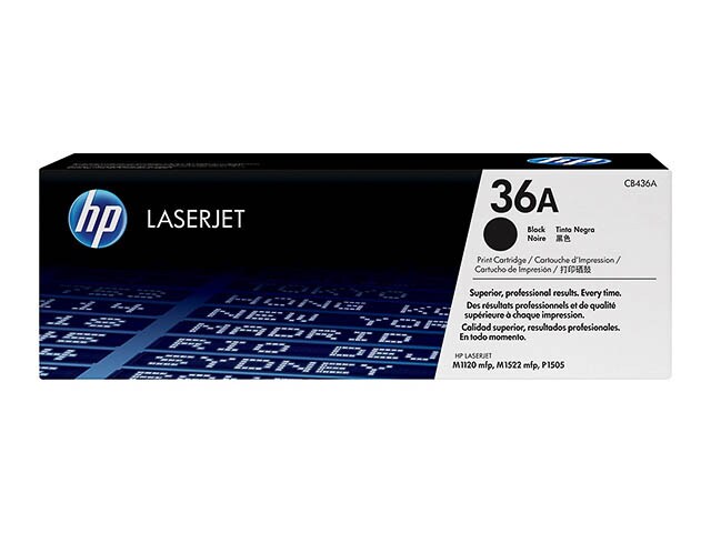 Laser/Kopierer HEWLETT PACKARD CB436A HP LJ P1505 CARTRIDGE BLACK Image
