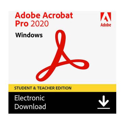 Adobe Acrobat Pro Student / Teacher Edition 2020 (Windows, Download) 65312078