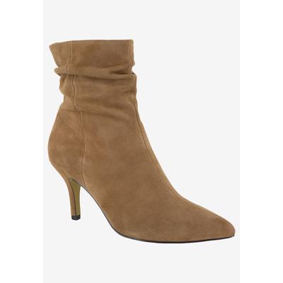 Women's Danielle Bootie by Bella Vita in Saddle Suede Leather (Size 8 1/2 M)