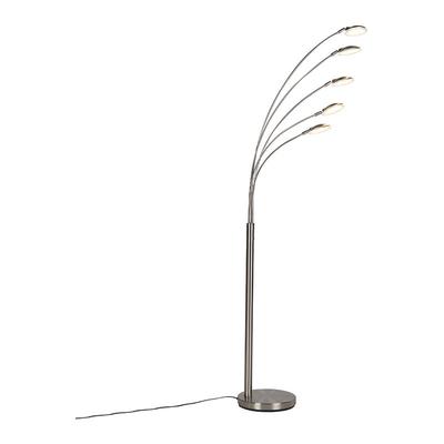 Stehlampe Stahl inkl. led mit Touch-Dimmer - Sixties Trento Image