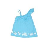 Gymboree Sleeveless Blouse: Blue Tops - Size 6-12 Month