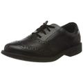 Clarks Scala Brogue K, boys Brogue, Black (Black Leather), 1 Child UK (33 EU)