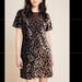 Anthropologie Dresses | Anthropologie Sequined Tee Dress | Color: Black | Size: Xs