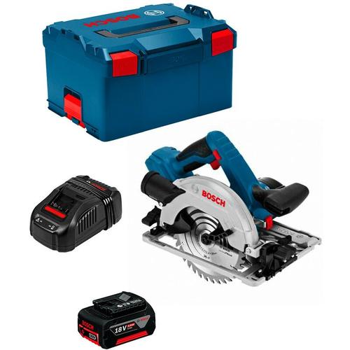 Kreissäge Bosch gks 18V-57 g (1 x 5,0 Ah + GAL1880CV + L-Boxx 238)