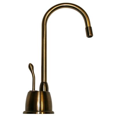 Whitehaus Collection Forever Hot Gooseneck Spout Instant Hot Water Dispenser WHFH-H4640-AB