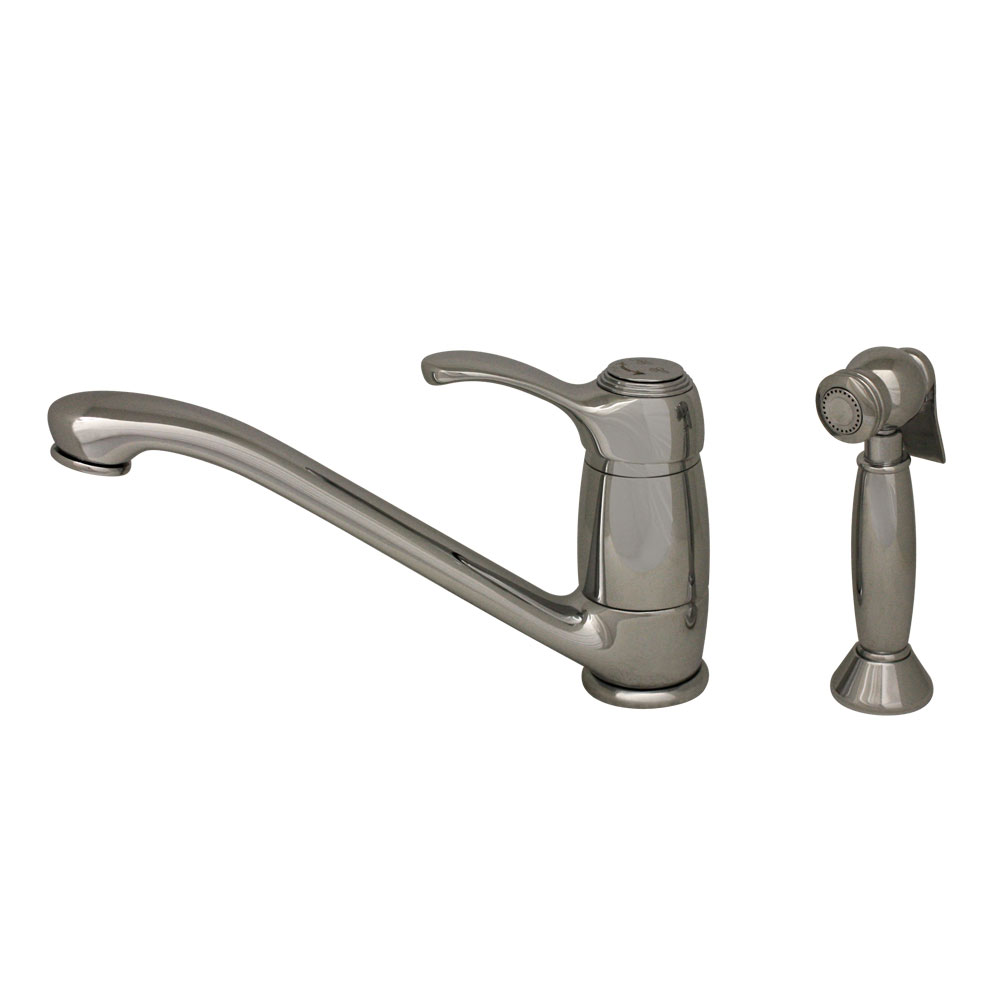 Whitehaus Collection Metrohaus Kitchen Faucet with Side Spray WH23574-C