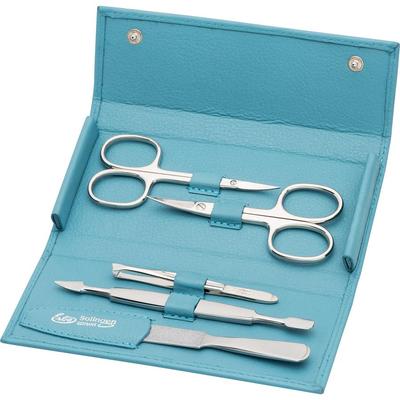 ERBE Druckknopfetiu, 5-teilig, Meerblau Damen