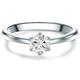 Trilani - Ring aus Sterling Silber in Silber mit Zirkonia Ringe Damen