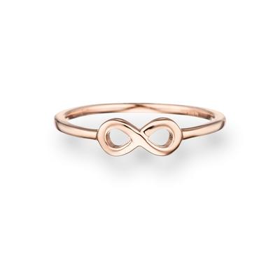 Glanzstücke München - Ring Infinity Sterling Silber in Roségold Ringe 1 ct Damen Image