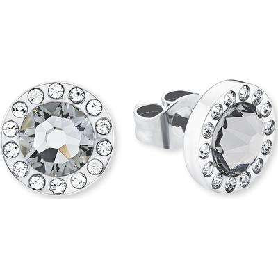 s.Oliver - Ohrstecker Edelstahl Ohrringe 1 ct Weiss Damen (49.99 € / 1 ct)