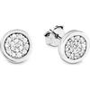s.Oliver Ohrstecker 925er Silber silber Weiss Damen