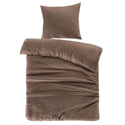 Gallazzo Bettwäsche 1600 - Braun 1x 220cm x 240cm / 2x 65cm