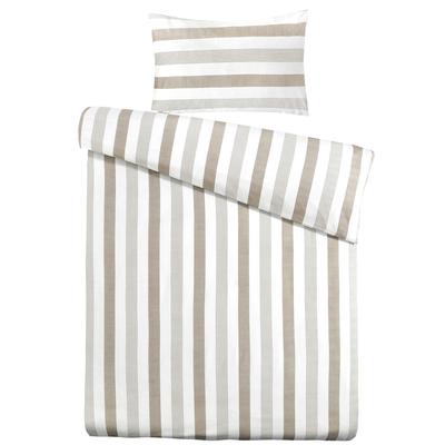 Gallazzo Bettwäsche 1300 - Taupe 1x 135cm x 200cm / 80cm