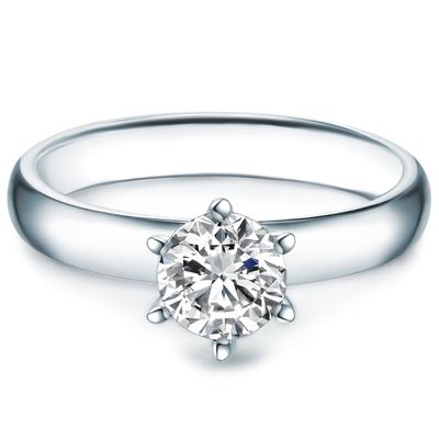 Trilani - Ring aus Sterling Silber in Silber mit verziert mit Kristallen von Swarovski® Ringe 1 ct Damen