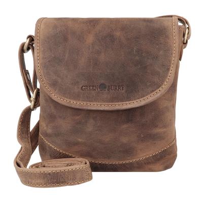 Greenburry Vintage Umhängetasche II Leder 17 cm brown Braun Damen Image