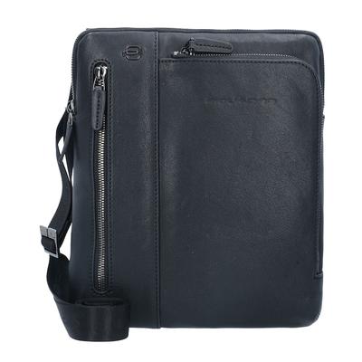 Piquadro - Black Square Umhängetasche Leder 23 cm Umhängetaschen 1 ct Schwarz Herren