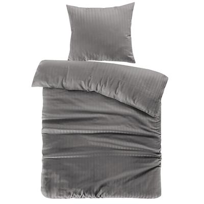 Gallazzo Bettwäsche 1600 - Grau 1x 260cm x 220cm / 2x 50cm 75cm
