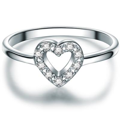 Trilani - Ring aus Sterling Silber in Silber mit Zirkonia Ringe 1 ct Damen Image