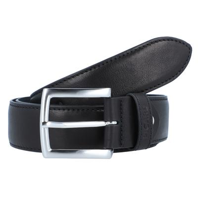 Picard Authentic Gürtel Leder schwarz Schwarz Herren