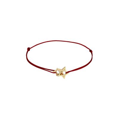 Elli - Rising Star Nylon Basic Trend 925 Sterling Silber Armbänder & Armreife 1 ct Damen