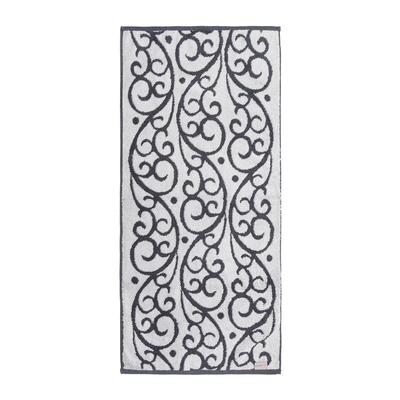 grace grand spa Duschtuch Akanthus mit tollem Akanthus-Muster grau