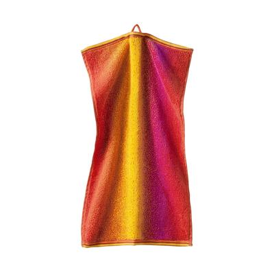 grace grand spa Gästetuch Vital Neon 3er-Pack in farbenfrohem Design rot