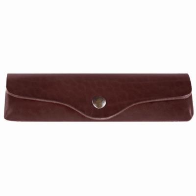 Mika Brillenetui Leder 15 cm braun Braun Image