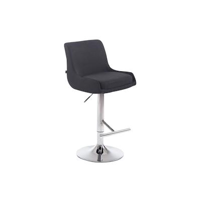CLP Barhocker Club Stoff schwarz/chrom Image