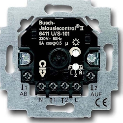 Busch-Jaeger Jalousiecontrol-Einsatz 6411 U/S-101 2CKA006410A0379 Image