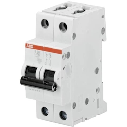ABB 2CDS252001R0044 S202-C4 Leitungsschutzschalter 2polig Image