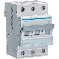 Hager MCN332 MCN332 Leitungsschutzschalter 3phasig 230 V, 400 V Image