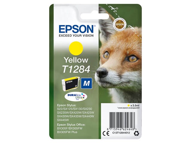 Tinten EPSON C13T12844012 EPSON BX305F TINTE YELLOW Image