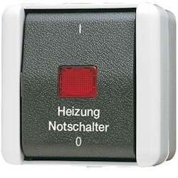 Jung Heizung-Notschalter 802 HW 802HW