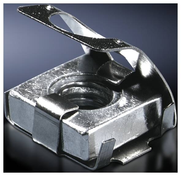 Rittal CP 6108.000 Befestigungsmutter mit Feder Stahl 50 St. Image