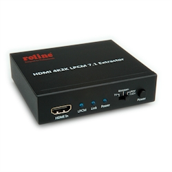 ROLINE HDMI 4K Audio Extraktor LPCM 7.1 Image