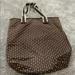 American Eagle Outfitters Bags | American Eagle Brown Polka Dot Tote | Color: Brown | Size: Os