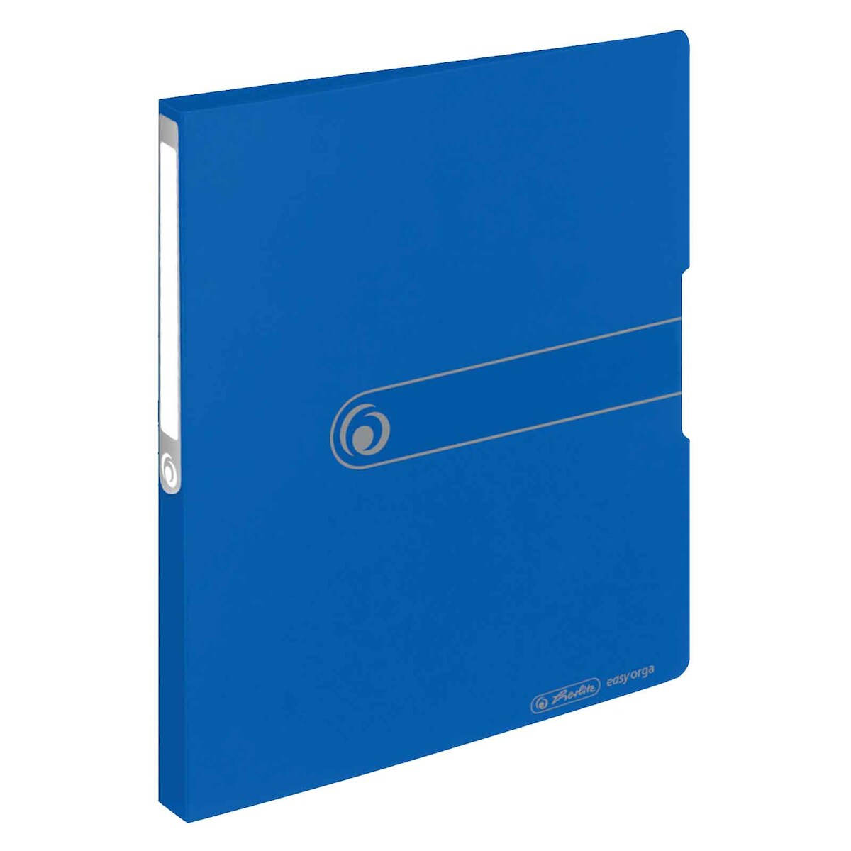 Herlitz Ringbuch A4, 2 Ringe, 2,7cm Rücken, 16mm Füllhöhe Opak-Blau Image