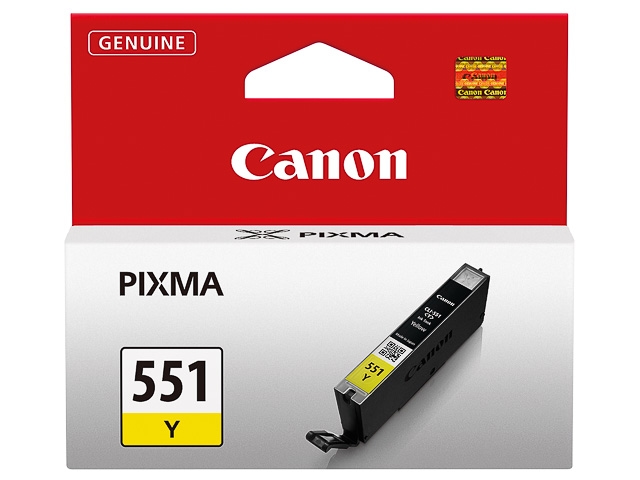 Tinten CANON CLI551Y CANON IP7250 TINTE YELLOW ST Image