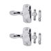 The Renovators Supply Inc. Hoosier Icebox Latch in Gray | 2.25 H x 3.75 W x 1.75 D in | Wayfair 28564