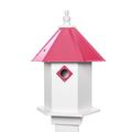 Paradise Birdhouses Songbird 18 in x 12 in x 12 in Birdhouse Plastic in Pink | 18 H x 12 W x 12 D in | Wayfair SBH100-PK-S