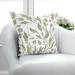 Talamantes Floral Throw Pillow Polyester/Polyfill blend in Brown Laurel Foundry Modern Farmhouse® | 16 H x 16 W x 4 D in | Wayfair