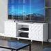 Etta Avenue™ Carrieann TV Stand for TVs up to 65" Wood in White | 24.6 H in | Wayfair 15A971EC1D404F19AF532D478D444842