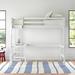 Harold Twin Loft Bed w/ Built-in-Desk by Viv + Rae™ kids Wood in White | 69.5 H x 41.5 W x 80.17 D in | Wayfair 36F026A4AC0E4EF8ADB7DBB4DF37B66D