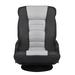 Latitude Run® 360-Degree Floor Game Chair Plastic in Gray | 29.5 H x 34 W x 21.5 D in | Wayfair FDB6F4B599EC41849A77463D0B13F83E