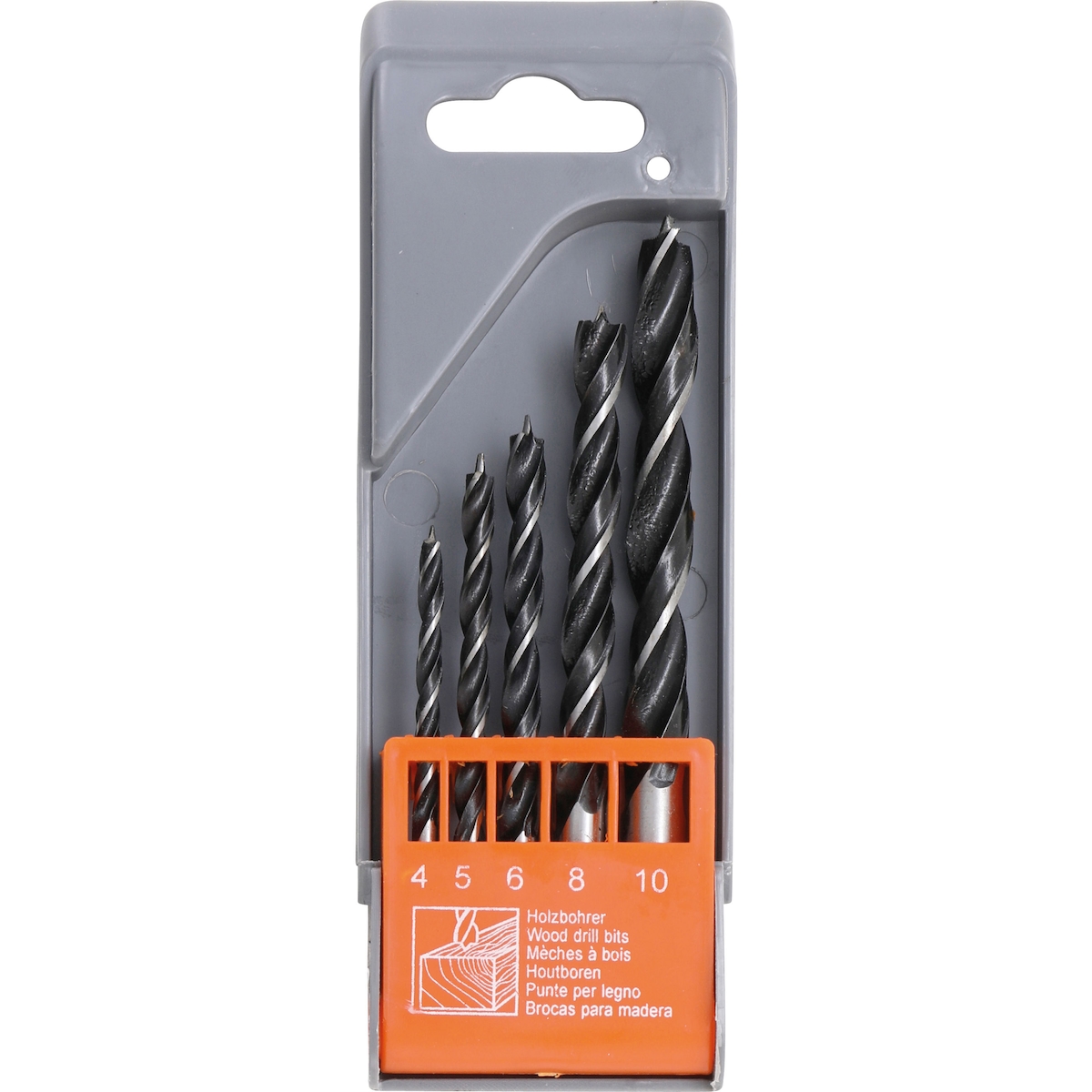 Holzbohrer-Satz | 4 - 10 mm | 5-tlg. Image