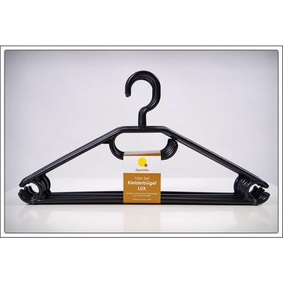 Kunststoff Kleiderbügel mit Hosenstange - schwarz / 50er Pack - Bügel für Jacken Hemanden Blusen Image