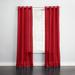 Wide Width BH Studio Sheer Voile Grommet Panel by BH Studio in Ruby (Size 56" W 108"L) Window Curtain