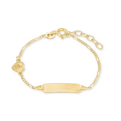 amor Identarmband Gold Weiss Damen Image