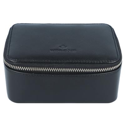 Windrose - Basic Collection Nappa Schmucketui Leder 14 cm Körbe & Aufbewahrung 1 ct Schwarz Damen Image