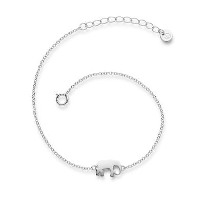 Glanzstücke München - Armband Elefant Sterling Silber in Silber Armbänder & Armreife Damen